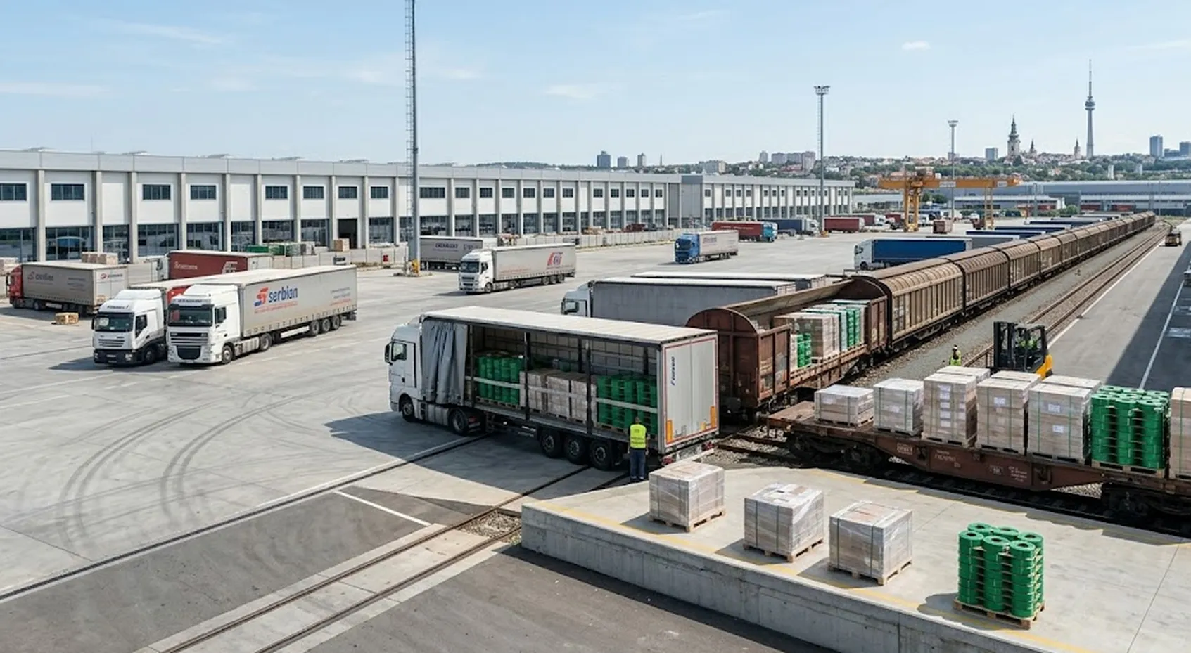 PET Strapping Band Exporter Serbia — Greenstrix Supply